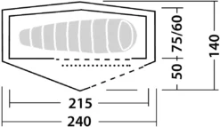Robens Starlight 1 Tent -Nordisk Udendors Sport Butik 65000108 2