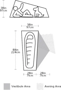 Big Agnes Copper Spur HV UL1 Tent -Nordisk Udendors Sport Butik 65000148 6