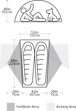 Big Agnes Copper Spur HV UL2 Tent 13 Big Agnes Copper Spur HV UL2 Tent -Nordisk Udendors Sport Butik 65000149 6