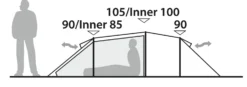Robens Pioneer 2EX Tent -Nordisk Udendors Sport Butik 65000157 9