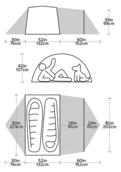 Big Agnes Tiger Wall UL2 Solution Dye Tent 8 Big Agnes Tiger Wall UL2 Solution Dye Tent -Nordisk Udendors Sport Butik 65000166 3