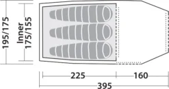 Robens Voyager Versa 3 Tent -Nordisk Udendors Sport Butik 65100120 8