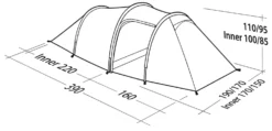 Robens Pioneer 3EX Tent -Nordisk Udendors Sport Butik 65100123 7