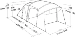 Robens Wolf Moon 4XP Tent -Nordisk Udendors Sport Butik 65100152 9