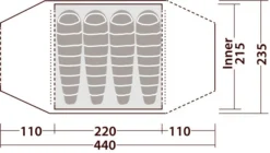 Robens Goshawk 4 Tent -Nordisk Udendors Sport Butik 65100161 8