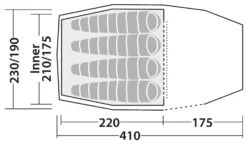 Robens Pioneer 4EX Tent 18 Robens Pioneer 4EX Tent -Nordisk Udendors Sport Butik 65100167 8