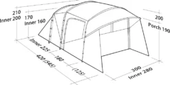 Robens Wolf Moon 5XP Tent -Nordisk Udendors Sport Butik 65200020 8