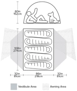 Big Agnes Copper Spur HV UL5 Tent -Nordisk Udendors Sport Butik 65200024 7