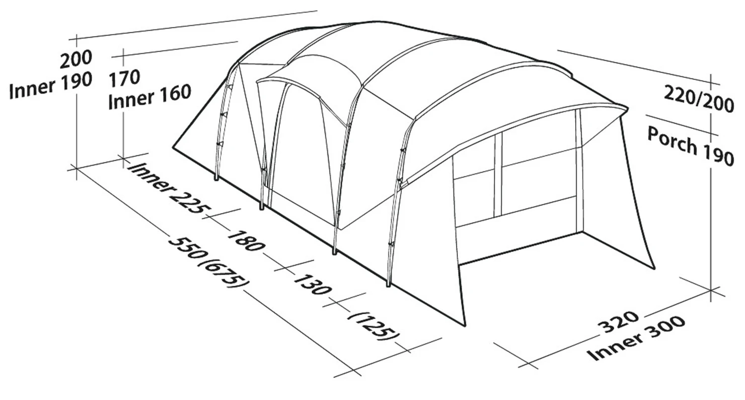 Robens Eagle Rock 5XP Tent 8 Robens Eagle Rock 5XP Tent - Billede 8