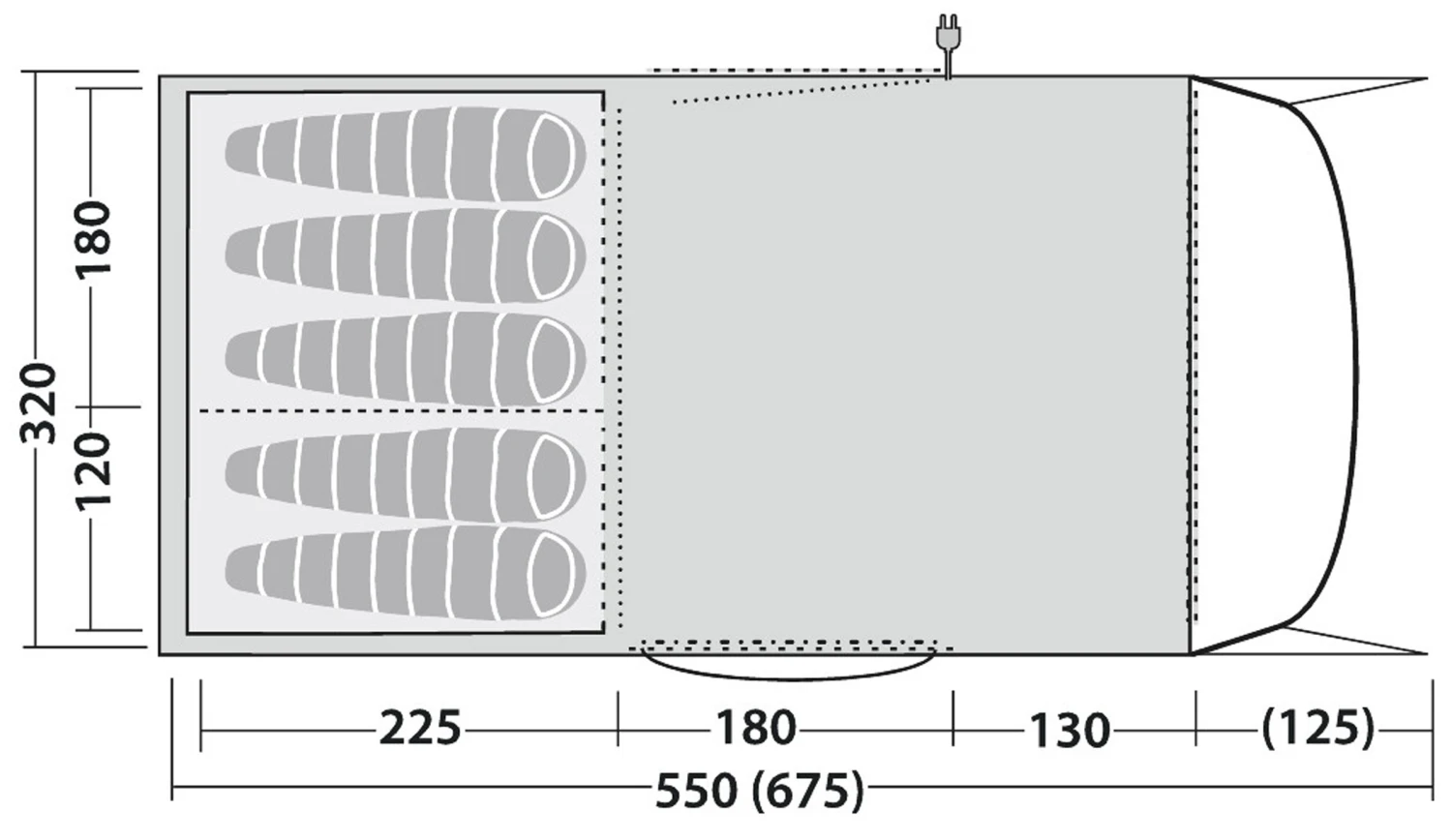 Robens Eagle Rock 5XP Tent 10 Robens Eagle Rock 5XP Tent - Billede 10