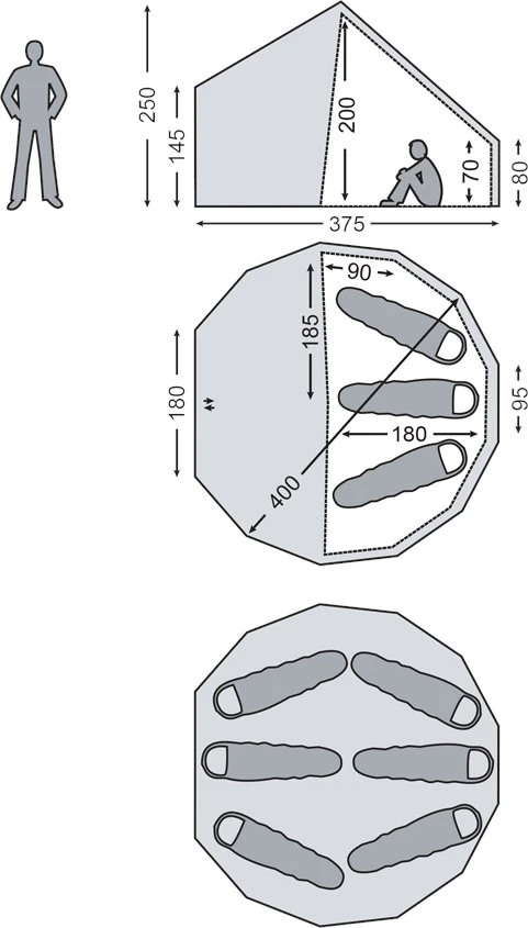 Nordisk Asgard 12.6 Technical Cotton 2 Nordisk Asgard 12.6 Technical Cotton - Billede 2
