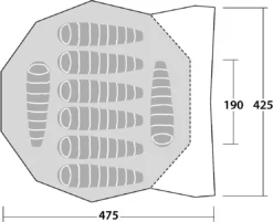 Robens Chinook Ursa 8 Tipi -Nordisk Udendors Sport Butik 65400032 9