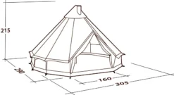 Robens Klondike 4 S Tipi -Nordisk Udendors Sport Butik 65400037 7
