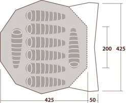 Robens Chinook Ursa 8 PRS Tipi 19 Robens Chinook Ursa 8 PRS Tipi -Nordisk Udendors Sport Butik 65400042 9