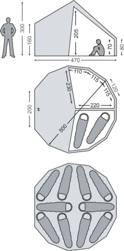 Nordisk Asgard 19.6 Technical Cotton -Nordisk Udendors Sport Butik 65500012 3