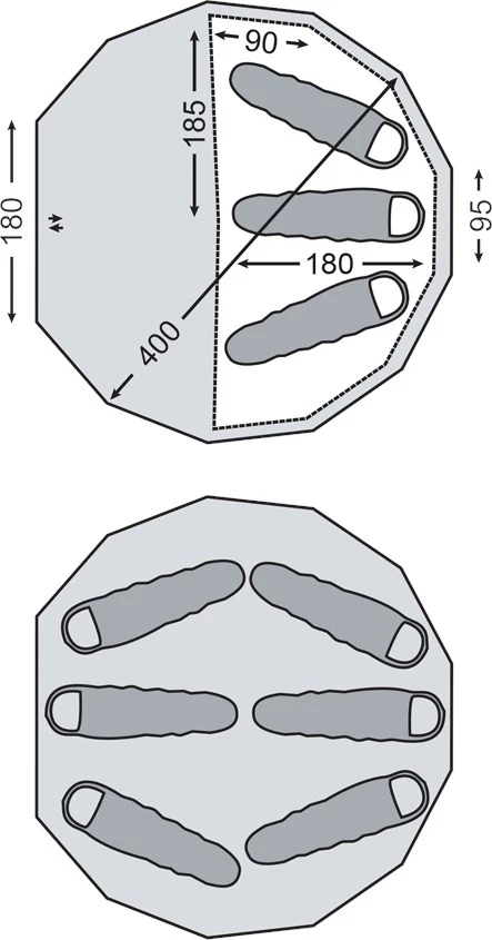 Nordisk Asgard 12.6 Zip-In Floor 2 Nordisk Asgard 12.6 Zip-In Floor - Billede 2