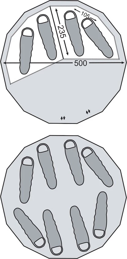 Nordisk Alfheim 19.6 Zip-In Floor 2 Nordisk Alfheim 19.6 Zip-In Floor - Billede 2