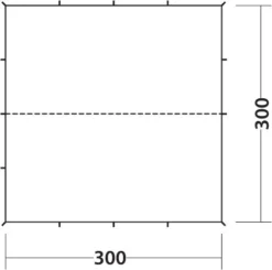 Robens Trail Tarp 3 X 3 M -Nordisk Udendors Sport Butik 66000043 2