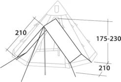 Robens Universal Porch Tarp -Nordisk Udendors Sport Butik 66000058 1