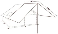 Robens Prospector Tarp -Nordisk Udendors Sport Butik 66000079 3