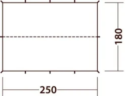 Robens Trail Tarp 2.5 X 1.8 M -Nordisk Udendors Sport Butik 66000081 3