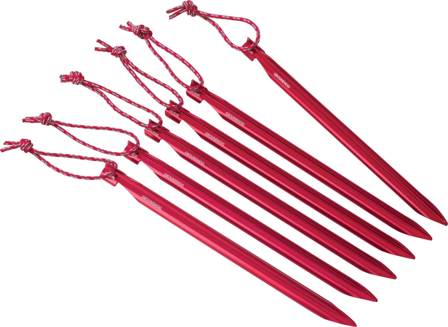 MSR Groundhog™ Tent Stakes, 6 Pcs 1 MSR Groundhog™ Tent Stakes, 6 Pcs