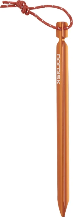 Nordisk Aluminium Triple Twister Pegs, 6 Pcs