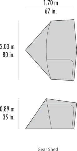 MSR Hubba™ & Elixir™ Gear Shed 5 MSR Hubba™ & Elixir™ Gear Shed -Nordisk Udendors Sport Butik 66900029 2