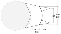 Robens Tipi Extension PRS 12 Robens Tipi Extension PRS -Nordisk Udendors Sport Butik 67100010 5
