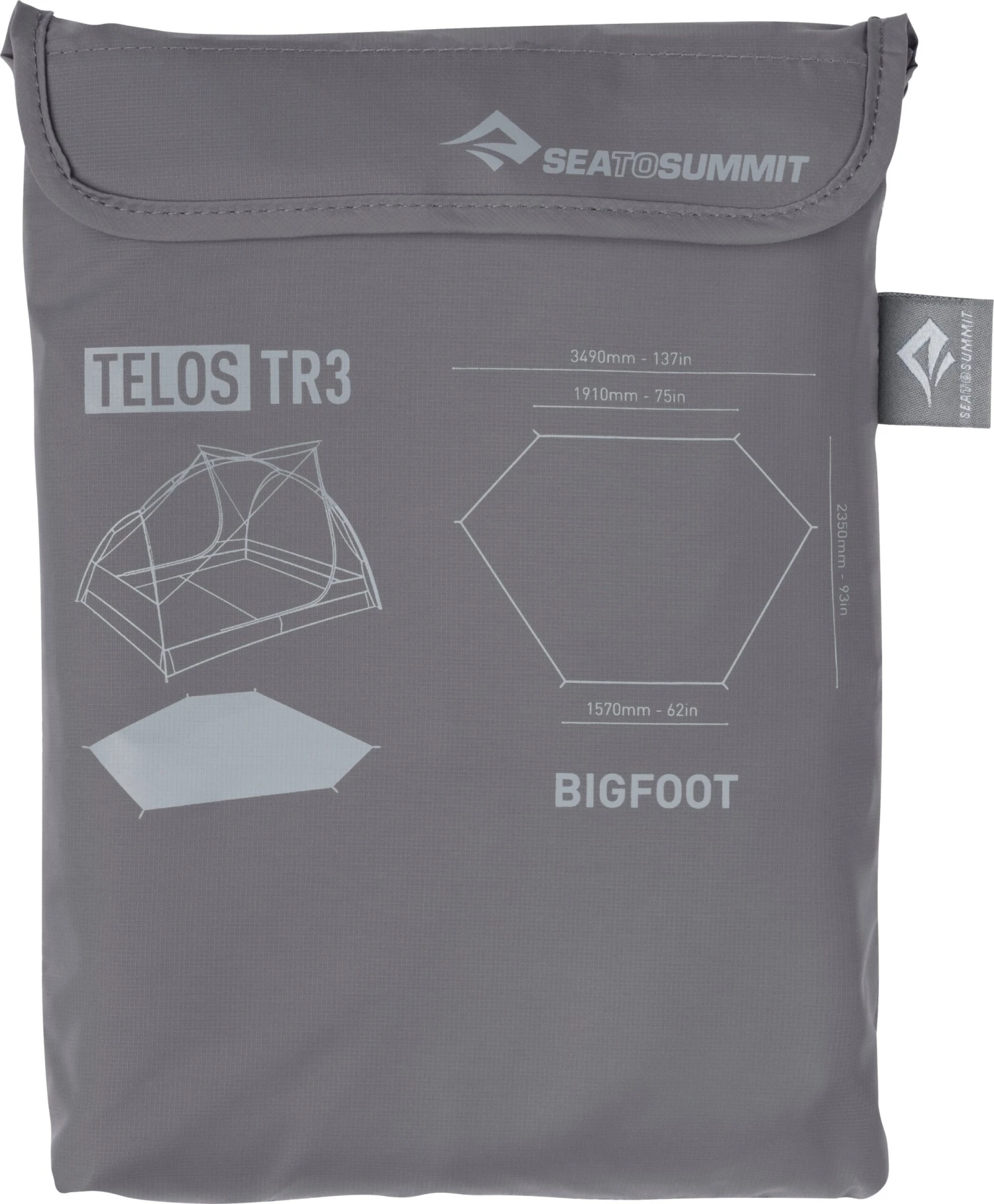 Sea To Summit Telos TR3 Bigfoot Footprint 3 Sea To Summit Telos TR3 Bigfoot Footprint - Billede 3